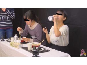 大食い大会の予選で食べすぎて…満腹決壊の嘔吐【DLPGFD-103】 サンプル画像5