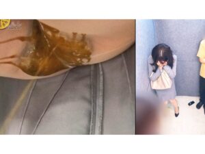閉じ込められたエレベーターで脂汗…我慢の限界でうんこ漏らし【OHOJHI-751】 サンプル画像3