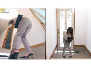 「トイレ貸してください!」玄関先で断られて失禁【OHOJHI-816】 サンプル画像4